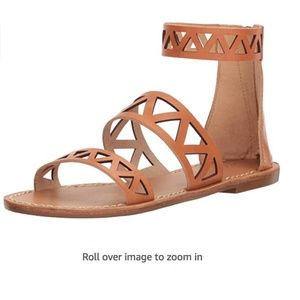 Soludos Women's Geo Laser Cut Band Sandal Flat